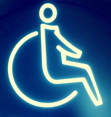 障害者用トイレのマーク